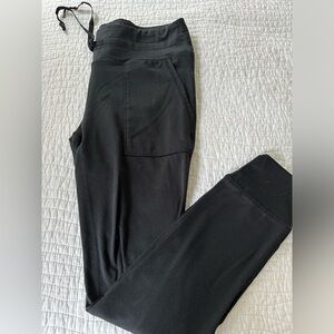 AERIE chill play move Black joggers, size L